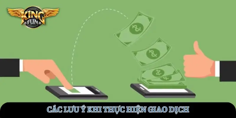 Các lưu ý khi thực hiện