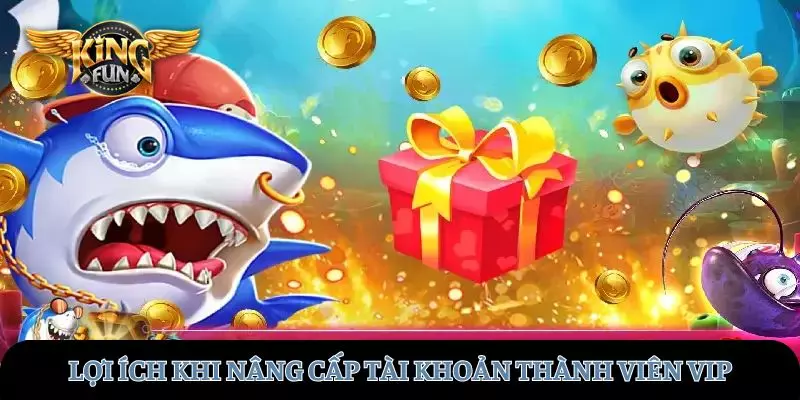 Lợi ích quan trọng khi người chơi nâng cấp thành tài khoản VIP