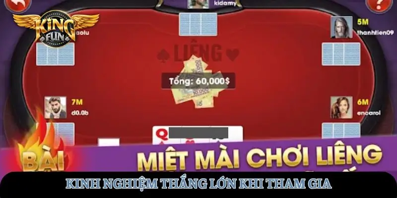 Kinh nghiệm dễ dàng thắng lớn